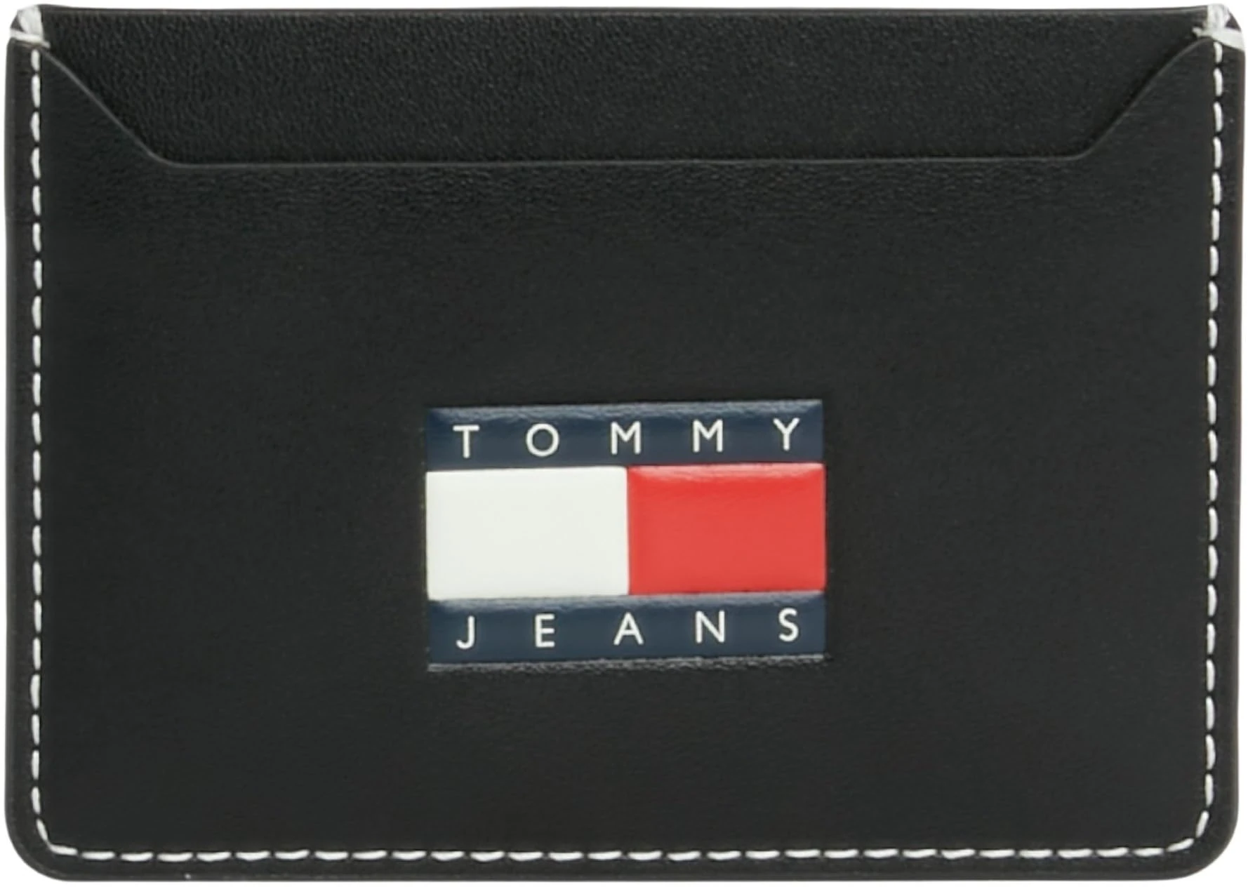 Tommy Jeans Men Wallet Heritage Small, Black (Black), One Size