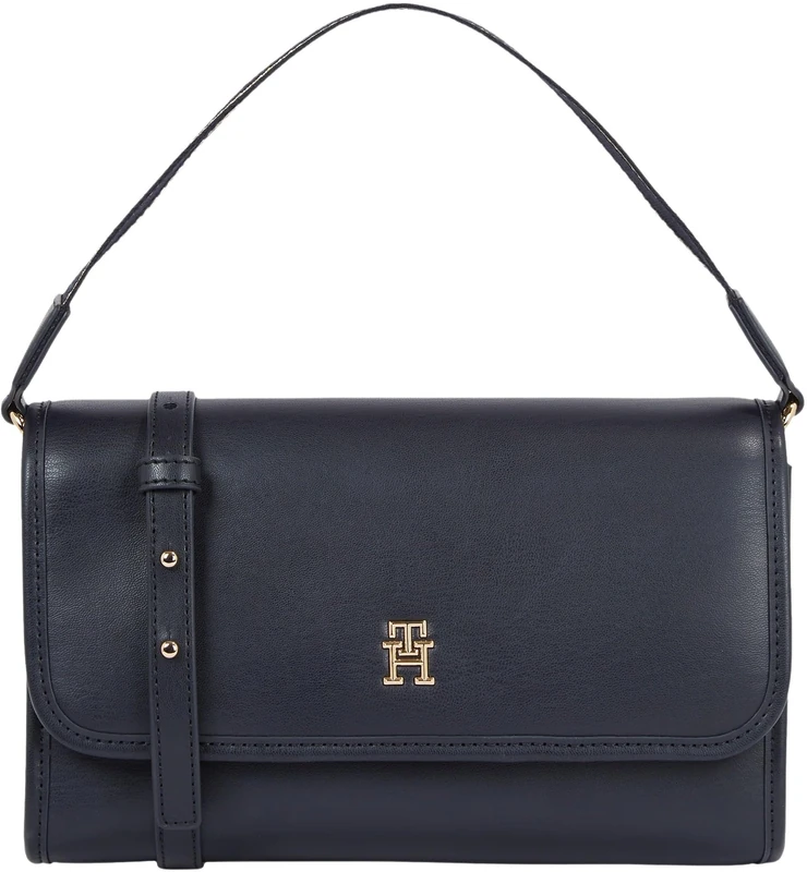 Tommy Hilfiger, Women'S, Th Monotype Shoulder Bag, Blue, One Size