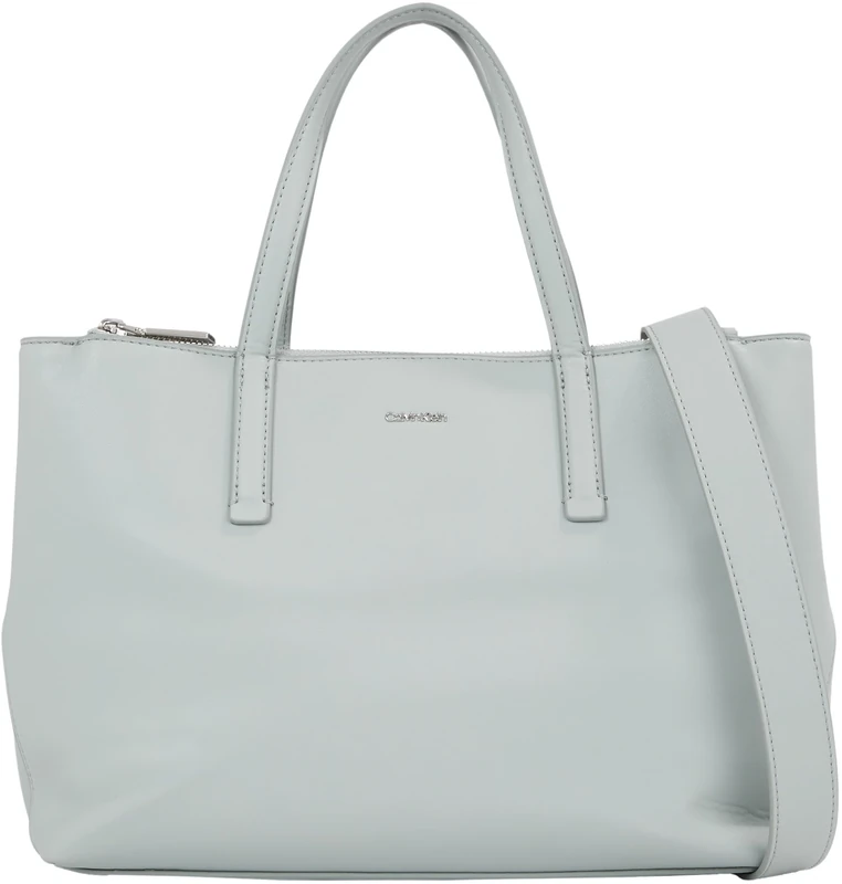 Calvin Klein Women's Ck Must Tote Md Crossovers, Pigeon, One Size