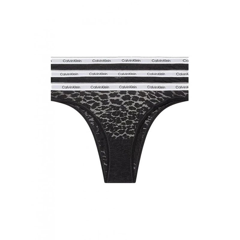 Calvin Klein Women's 3 Pack Low Rise Brazilian Briefs Underwear, Black (Black/Black/Black), XS