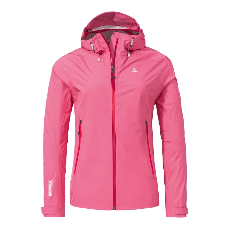 Schöffel Women's 2.5 Litre Jacket Vistdal L Rain, Holly Pink, 46 (EU)