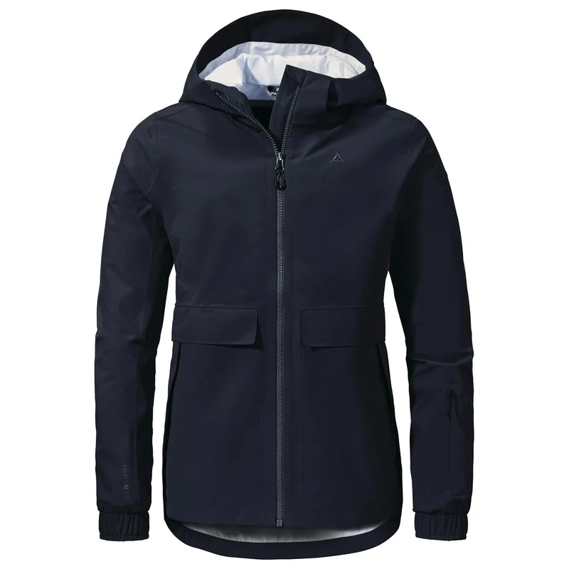 Schöffel Women's Jacket Lausanne L Rain, Blazer Navy, 48 (EU)