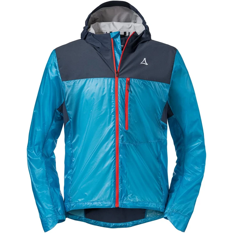 Schöffel Men's Hybrid JKT Flow Trail M Rain Jacket, Quartz, 52 (EU)