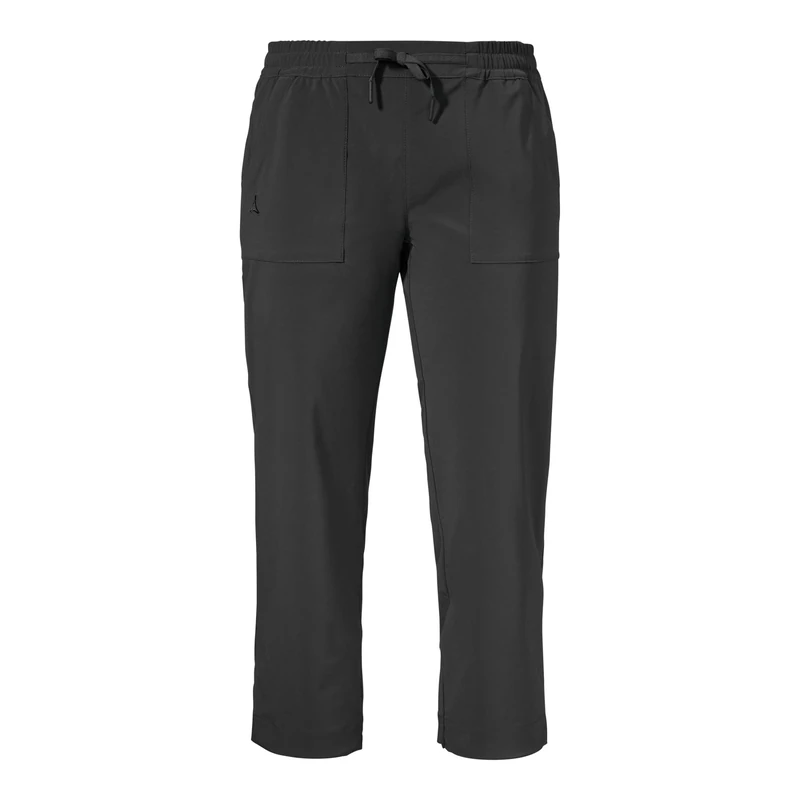 Schöffel Women's Rangun Pants L Hiking Trousers, Black, 46 (EU)