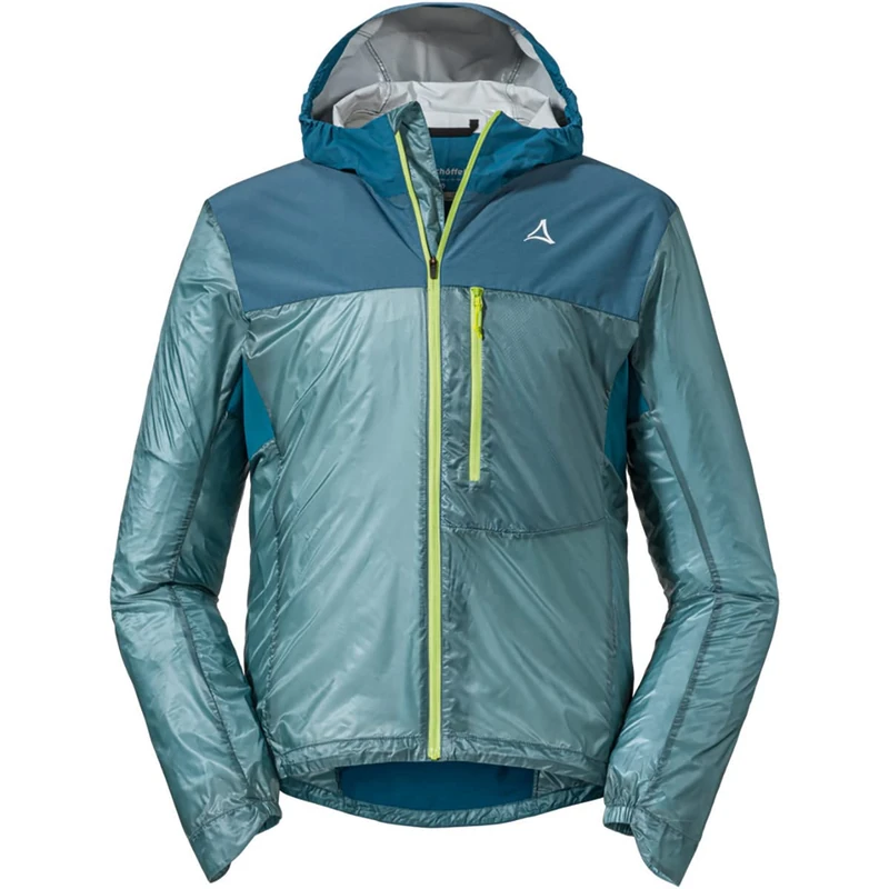 Schöffel Men's Hybrid Jkt Flow Trail M, Extremely Lightweight MTB Jacket, Windproof, Breathable Cycling Jacket with Preformed Elbows