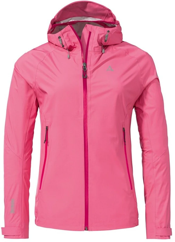 Schöffel Women's 2.5 Litre Jacket Vistdal L Rain, Holly Pink, 44 (EU)