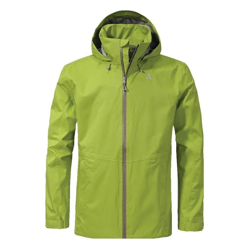 Schöffel Men's Aiplspitz 2.5 L Jacket M Rain, Green Moss, 48 (EU)