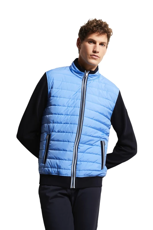 bugatti Men's 8750-55121a Sweater, Blue-grey-340, 4XL