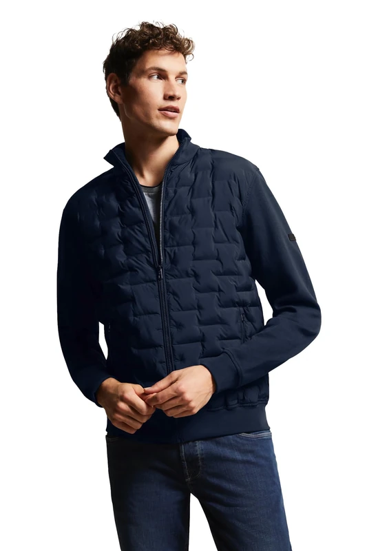 bugatti Men's 8750-55147a Sweater, Marine-390, S