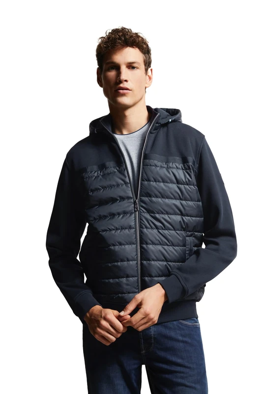 bugatti Men's 8750-55122a Sweater, Marine-390, 4XL