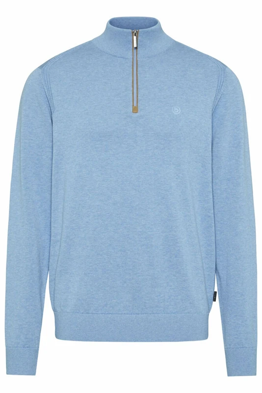 bugatti Men's 7500-55510a Sweater, Blue-grey-340, L