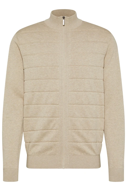 bugatti Men's Cardigan, BEIGE-30, XXXL