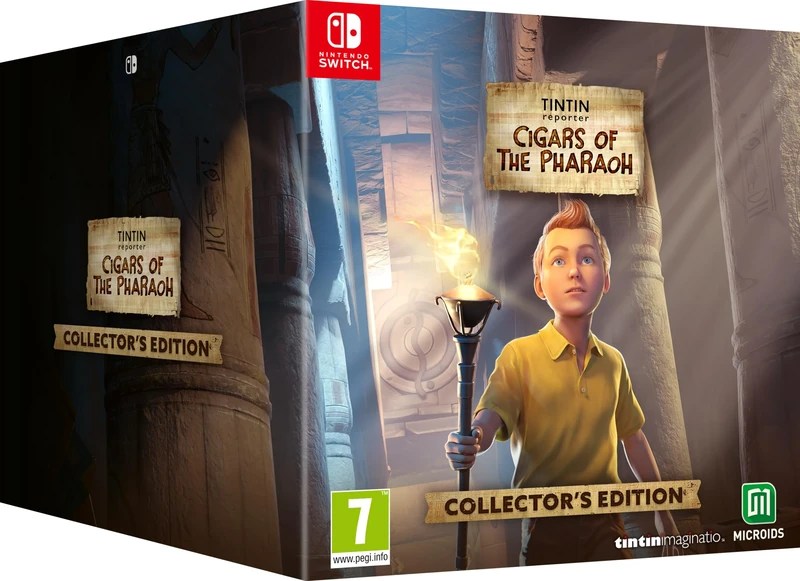 Tintin Reporter: Cigars of the Pharaoh - Collector's Edition (Nintendo Switch)