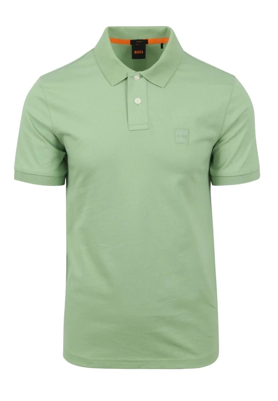 BOSS Men's Passenger Polo, Open Green372, - Image 1