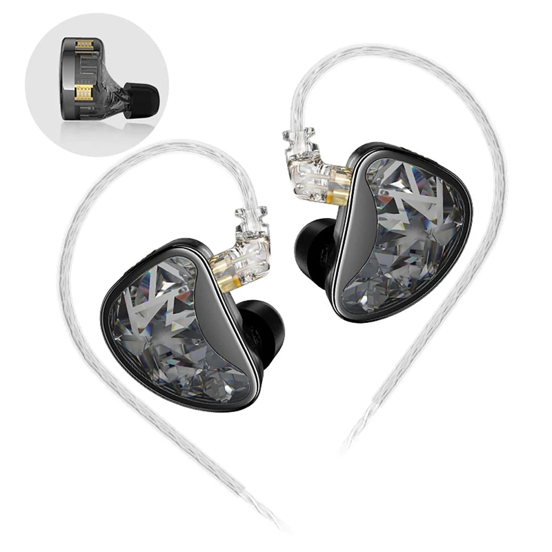Linsoul KZ AS24 Earbuds with Microphone (Tuning)