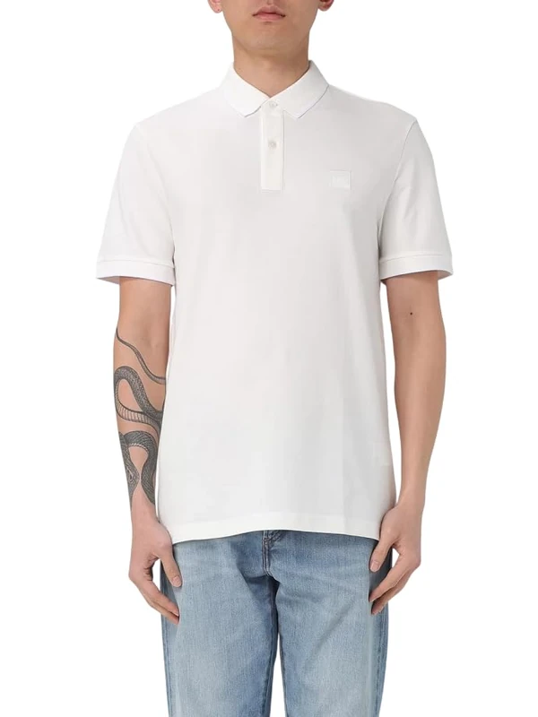 BOSS Men's Passertip Polo, Open Blue460,