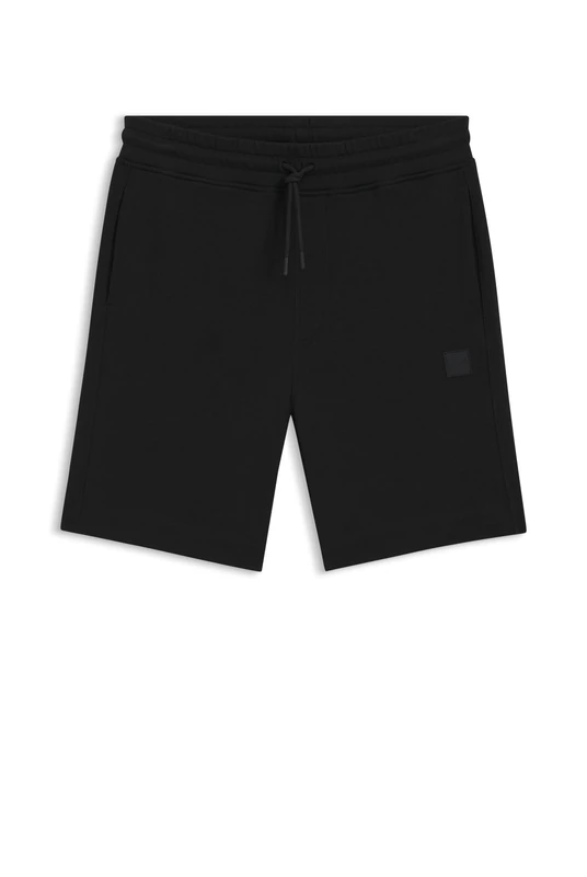 BOSS Mens Fleece Shorts Black L