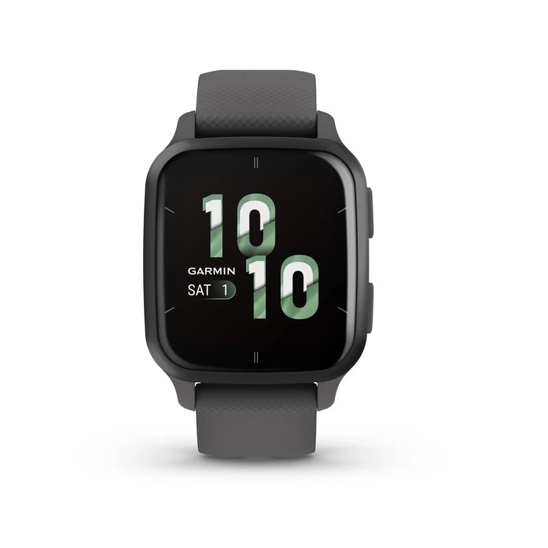 Garmin [Renewed Venu Sq 2 GPS 40mm Smartwatch, AMOLED Touchscreen, 24/7 Health Monitoring & Fitness Features, Sports Apps and More, Square Design watch,up to 11 days battery life,Shadow Grey(Renewed)