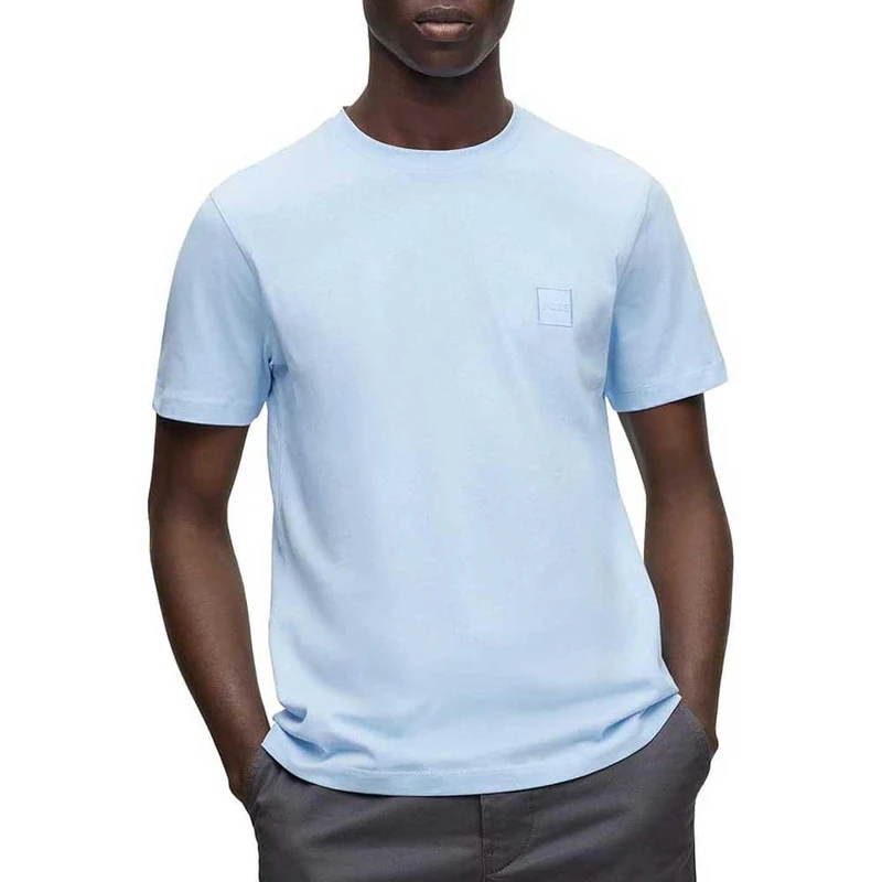 BOSS Men's Tales T_Shirt, Open Blue460,