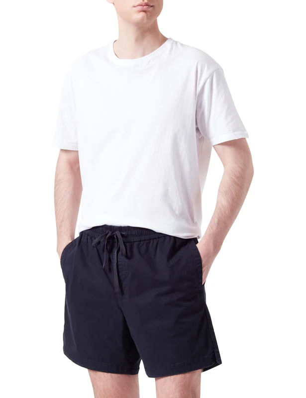 BOSS Men's Sandrew-3-Shorts Shorts_Flat, Dark Blue404, 56