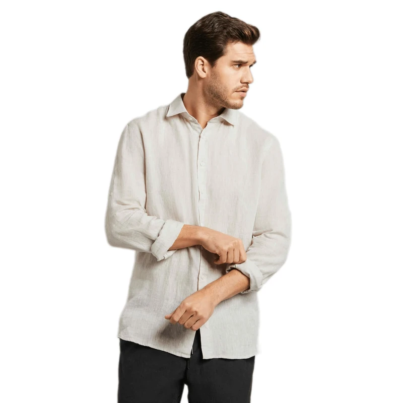 bugatti Men's 9150-58540a Shirt, Beige-40, M - Image 1