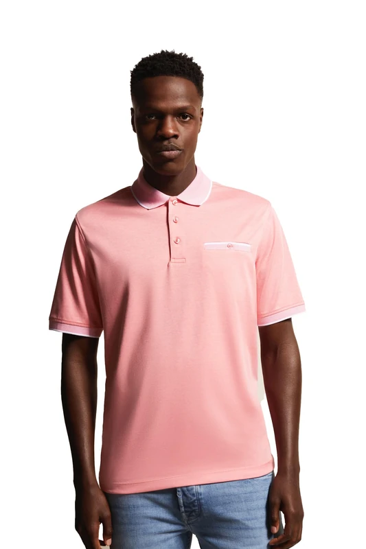bugatti Men's 8151-55091a Polo Shirt, Apricot-920, XXXX-Large