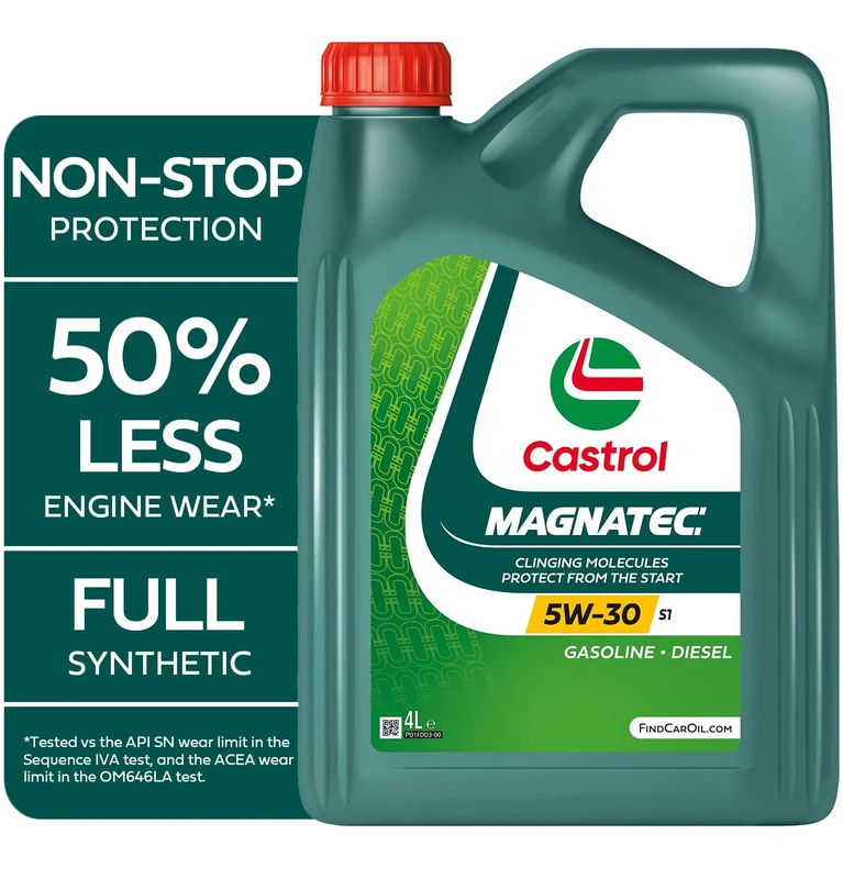 Castrol MAGNATEC 5W-30 S1 Engine Oil 4L, Green