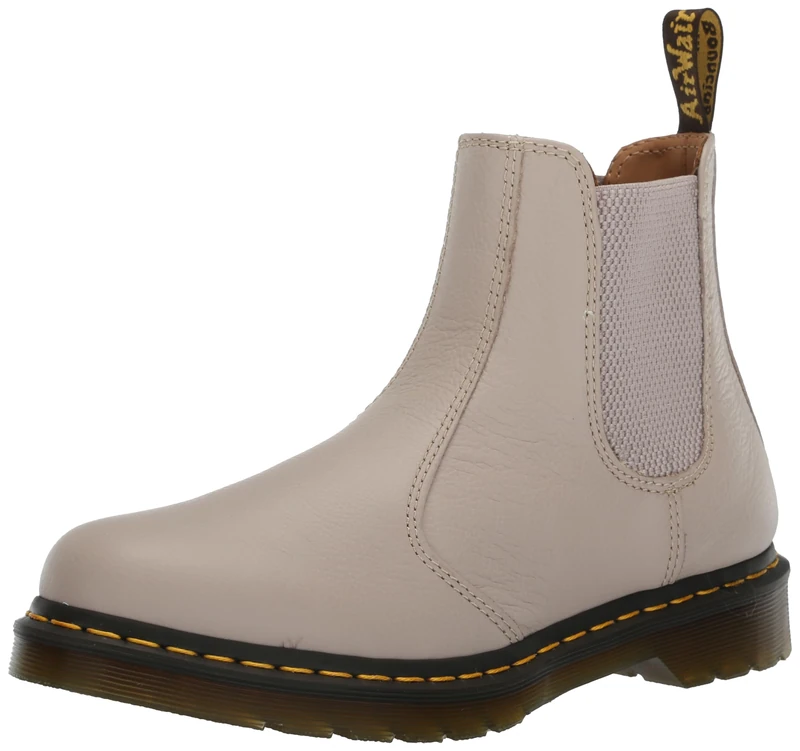 DR. MARTENS 30698348 Chelsea Boot Women Vintage Taupe Virginia UK 9