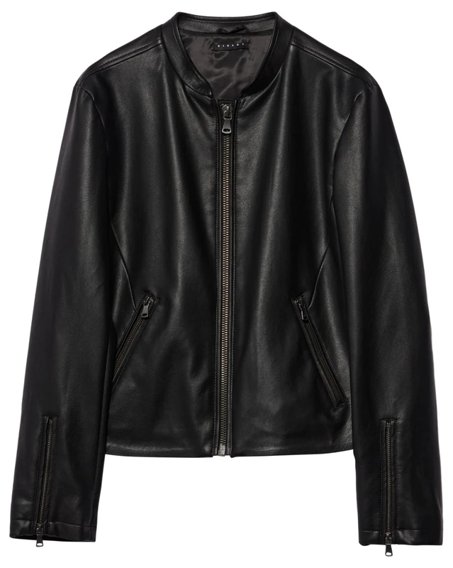 Sisley Women's Jacket 2wbdln03r, Black 100, 36