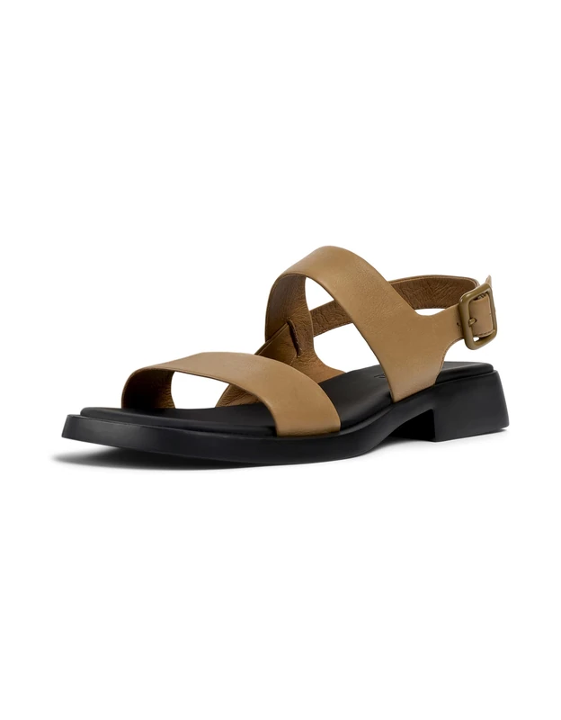 Camper Dana-k201486 Women's Flat Sandals, Medium Brown 006, 5 UK