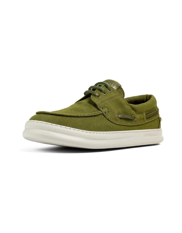 Camper Men's Runner Four K100804Boat Shoe, Medium Green 010, 11 UK