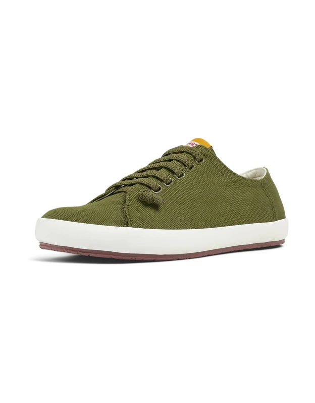 Camper Men's Peu Rambla Vulcanizado 18869 Sneaker, Grün 108, 10 UK