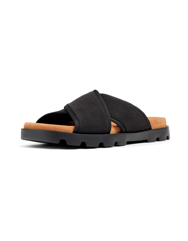 Camper Men's Brutus Sandal K100958 Slide, Black 001, 9 UK