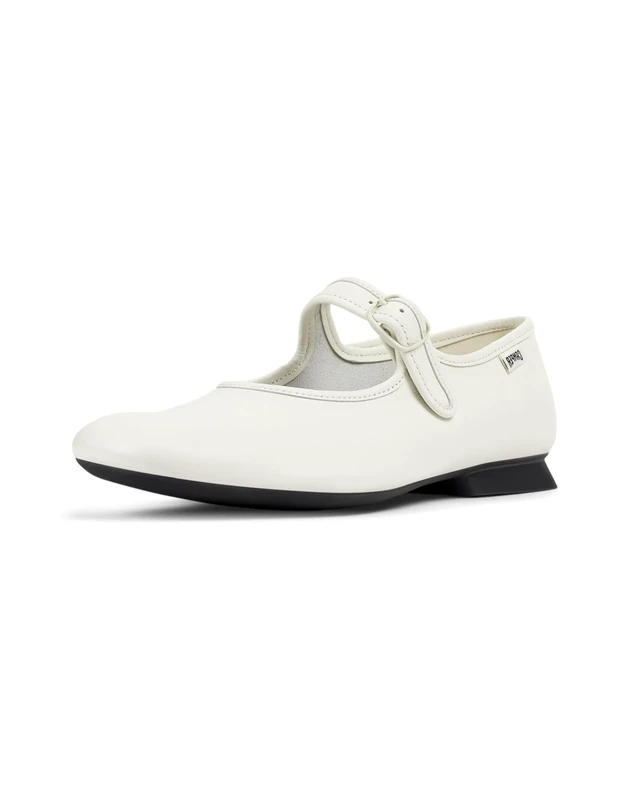 Camper Women's Casi Myra K201629 Mary Jane, White Natural 002, 7 UK