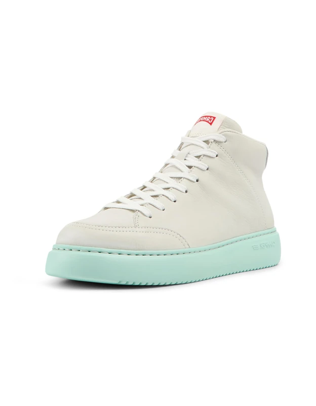 Camper Women's Runner K21 K400648 Sneaker Bootie, White 011, 2/2.5 UK - Image 1