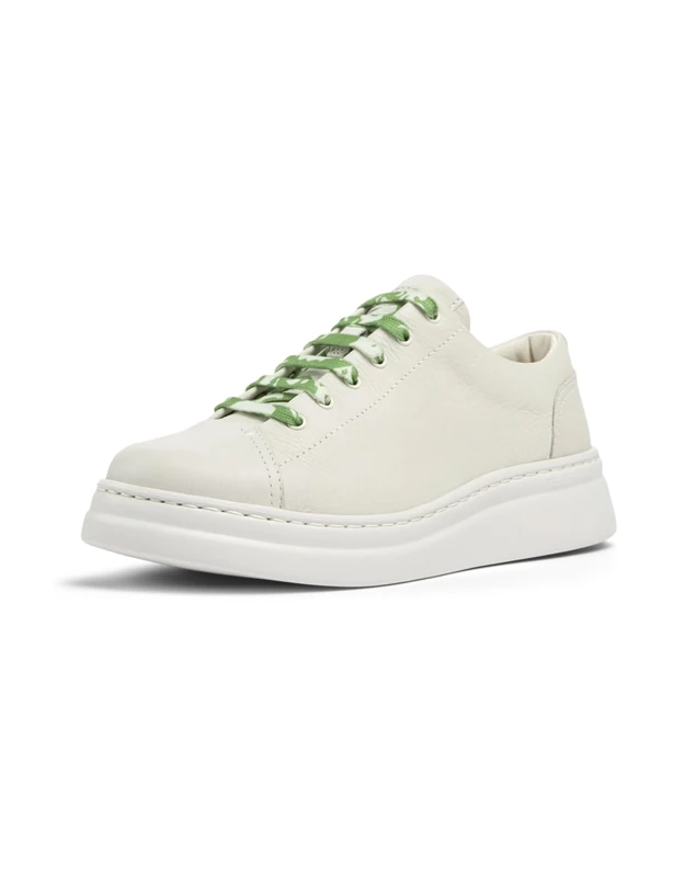 Camper Women's Runner Trainers, White Natural 084, 2 UK