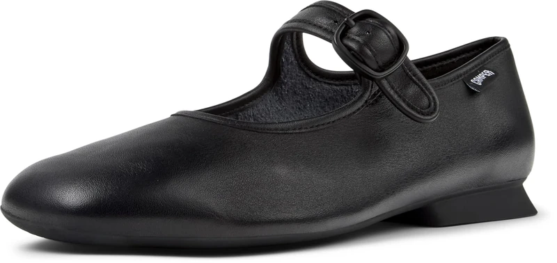 Camper Women's Casi Myra K201629 Mary Jane, Black 001, 2 UK