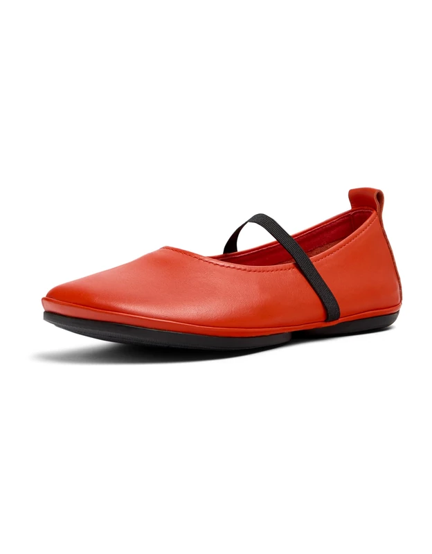 Camper Women's Right Nina K201643Mary Jane, Red 004, 3 UK