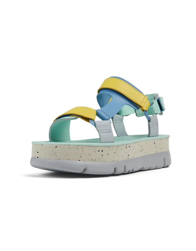 Camper Women's Oruga Up K201037 Sandals, Multicolour 032, 2 UK