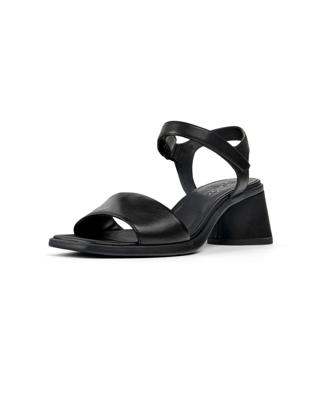Camper Women's Kiara Sandal K201501 Strap, Black 006, 8 UK