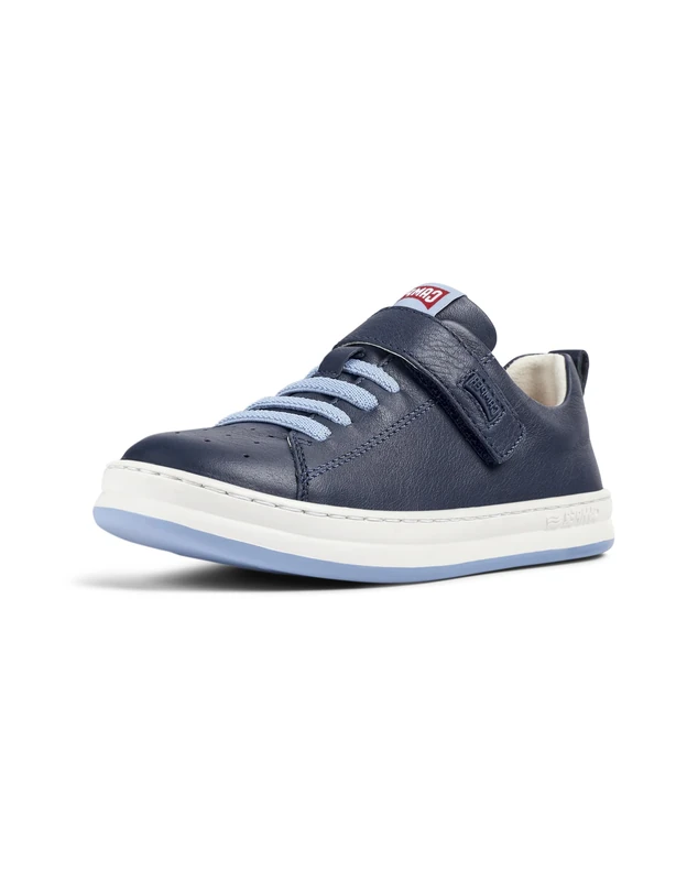 Camper Boys Runner Four K800247 Sneaker, Dark Blue 025, 2 UK