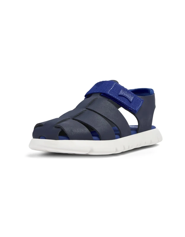 Camper Men's 18190 Twins Oxford, Dark Blue 024, 3.5 Big Kid