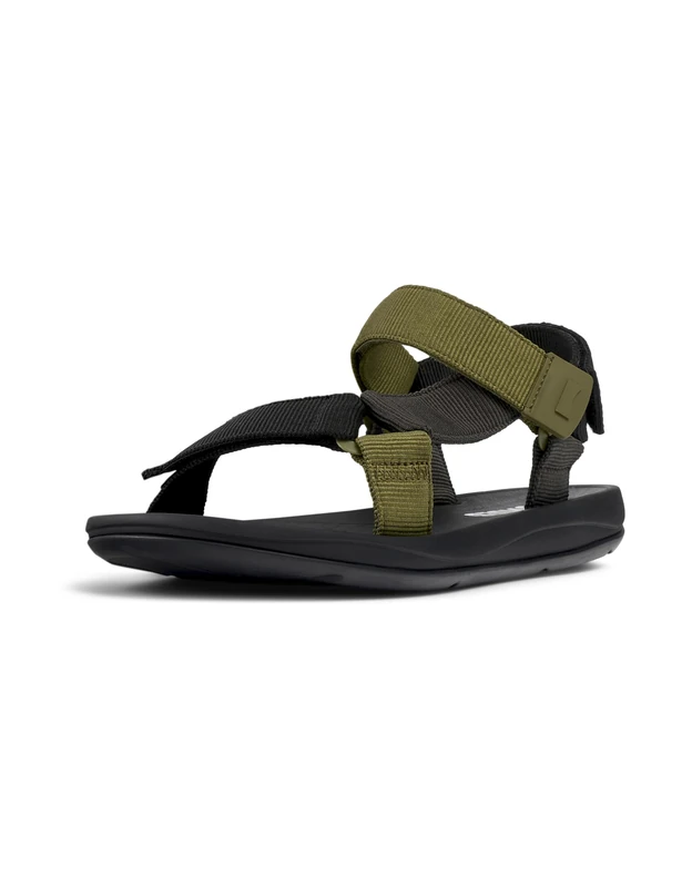 Camper Men's Match K100539T-Strap Sandal, Multicolour 032, 12 UK