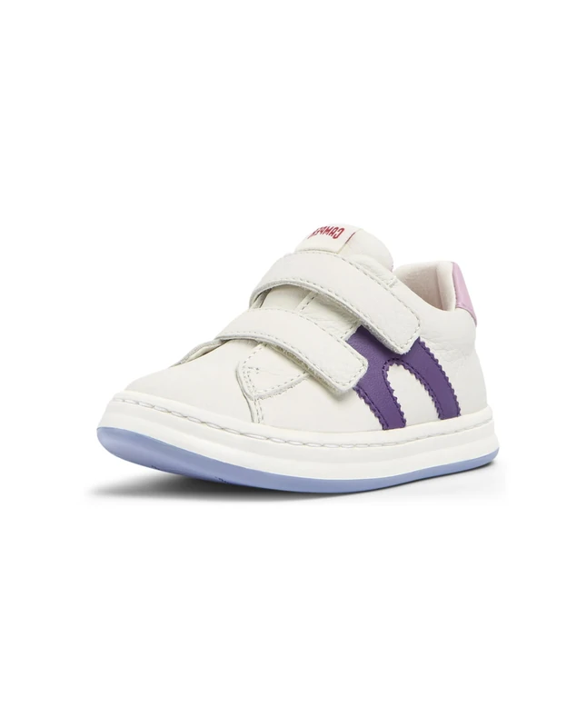 Camper Baby Girls' Runner Four K800559 Trainers, White Natural 002 TWS, 4.5 UK
