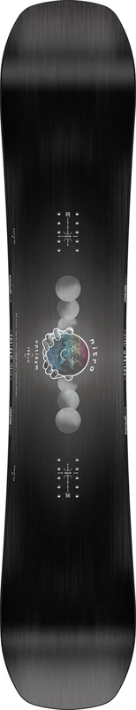 Nitro OPTISYM BRD ´24 Men's Snowboards Freestyle Board, Asym Twin, Cam-Out Camber, Urban, Mid-Wide