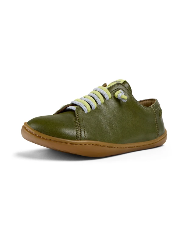 Camper Boys Peu Cami 80003 Slip On, Green 142, 12.5 UK Child