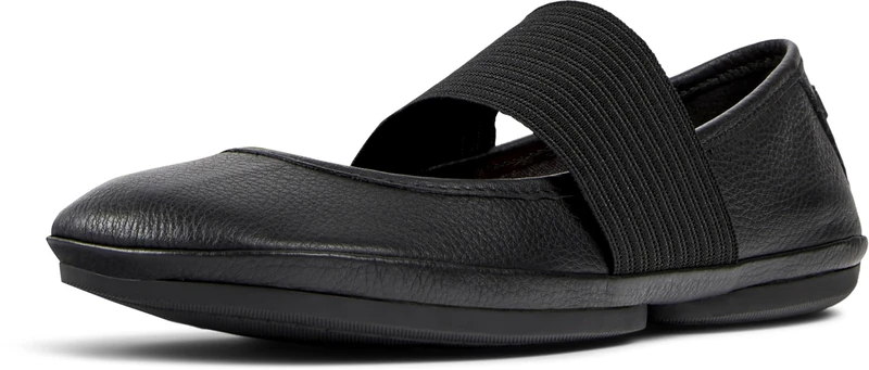Camper Women's Right Nina Ballet Flats, Black 242, 2 UK