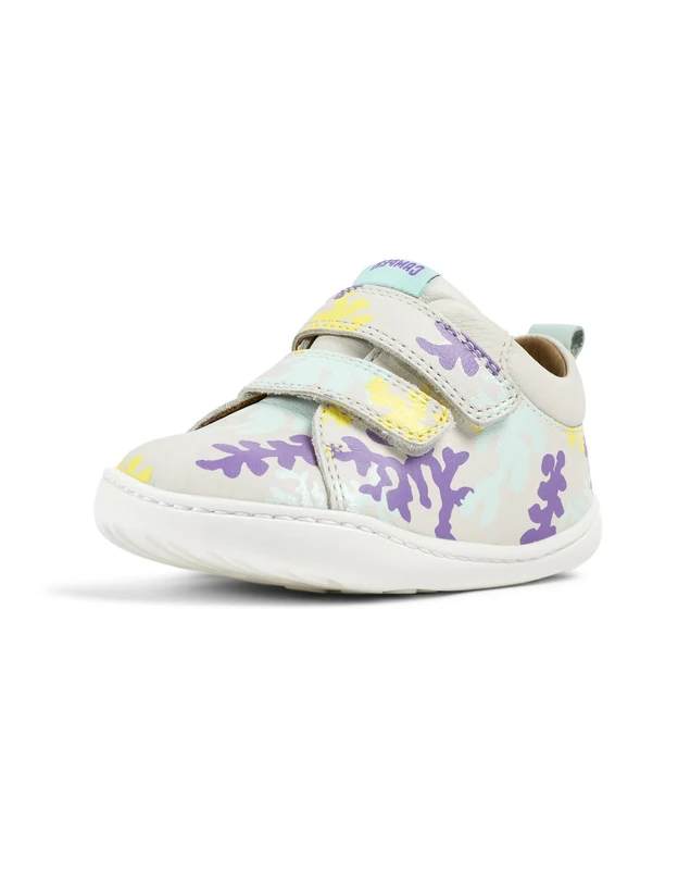 Camper Baby Girls' Peu Cami K800405 First Walker Shoe, Multicolour 038 TWS, 5.5 UK