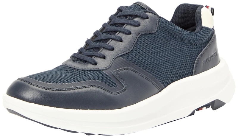 Tommy Hilfiger, Men, Hilfiger Mix Chunky Hybrid Shoe, Hybrid Shoe, Blue, 6.5
