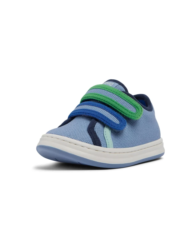 Camper Unisex Baby Runner Four K800594 Trainers, Medium Blue 002 TWS, 8.5 UK